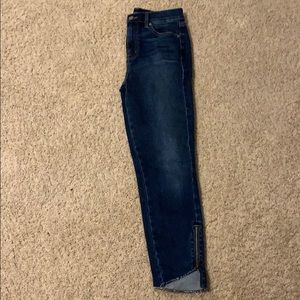 Level 99 cropped zipper ankle